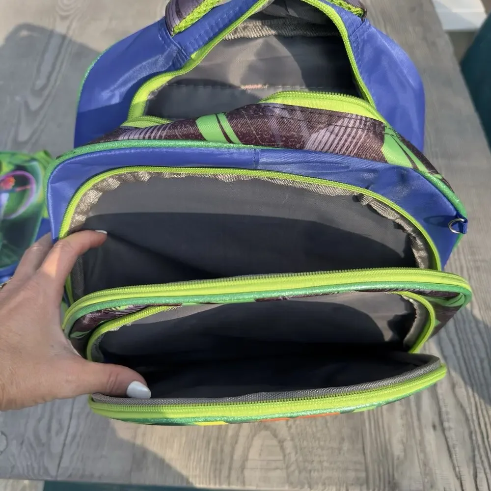 Ben 10 3 Pc Backpack Lunch Bag Pencil Case School Bookbag Cartoon Network NWOT